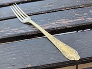 stary platerowany widelec punca "UNJON" B plater