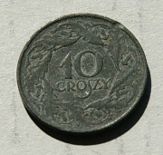 10 groszy 1923  GG Generalna Gubernia  (2) Wyprzedaż 