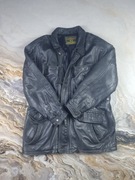 Kurtka Skórzana Męska Safari Field Skóra Naturalna Vintage Black M/L BCM