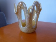 Wazon szkło artystyczne Krosno 