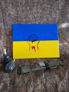 Obraz z symbolicznym przekazem dla Ukrainy !