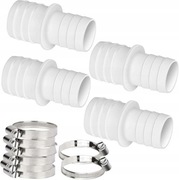Złączki adaptera węża basenowego Adapter Intex 32mm-38mm 4szt 8 opasek