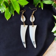 Kolczyki - Ekologiczne, ręcznie robione przez Masajów z Kenii (Afryka)