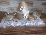 Stroik wielkanocny ozdoba jajko 