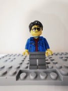 Kierowca w nieb kurtce Figurka LEGO cty0747