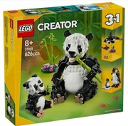 LEGO Creator 3 w 1 Dzikie zwierzęta: rodzina pand 31165