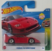 Hot Wheels Ferrari F40 Competizione Czerwone