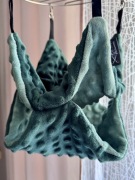 Hamak dla szczura/ chomika podwójny 25x25 miękkie legowisko do klatki Minky