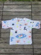 Bluzka z pomponikami 110/116 OX Kółko krzyżyk