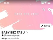 Grupa na Facebooku BABY BEZ TABU