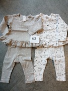Piżamki H&M rozmiar 68