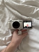 Sony ZV-1 m2 + pełny zestaw akcesoriów (statyw, lampa błyskowa, etui)