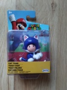 Nintendo Jakks Pacific Mario Oryginalna Figurka Kot Cat Toad 6Cm