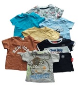 CHŁOPCZYK - 7 szt bluzek na rozmiar  62cm