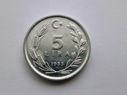 Turcja 5 lira 1983