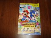 Instrukcja obsługi Mario&Sonic Nintendo Wii