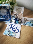 Exploding box, pudełko, kartka, złote gody, rocznica ślubu, personalizowane