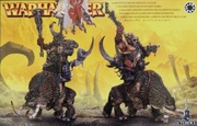 Ogre Kingdoms MOURNFANG CAVALRY 2x figurki Warhammer FB NOWE!