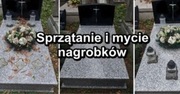 Sprzątanie, mycie grobów, pielęgnacja nagrobków