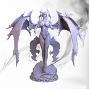Figurka druk 3D żywica " Demon Queen - F057 " -12cm