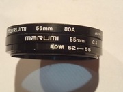 MARUMI 55mm 2szt: MARUMI 80A i CS