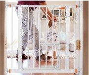 Bramka ochronna rozporowa + rozszerzenia 14 cm i 28 cm, pomarańczowa