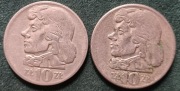 Kościuszko 10 zł 1960 Polska prl dwie monety 