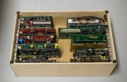 Skrzynka na karty graficzne audio itd AGP ISA PCI - do szafy IKEA Pax