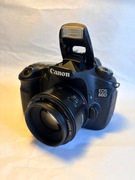 Canon EOS D60 + obiektyw  EF 50mm f/1.8 II.