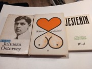 ZESTAW 1-Poezje - Jesienin 2-Wiersze o miłości 3-Listy Juliusza Osterwy 