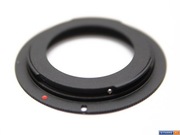 Adapter M42 do Canon EOS  z blokadą przesłony Przejściówka M42 - EOS EF