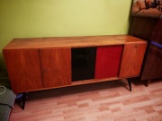 Włocławska fabryka mebli typ 548 komoda sideboard prl lata 60