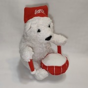 M384 Maskotka Miś polarny Coca-Cola 16 cm