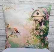 Wiosenna poszewka dekoracyjna na poduszkę 