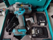 Gisam 1800 klucz udarowy, dwie baterie, walizka, nasadki