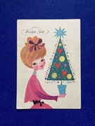 Julitta Karwowska Boże Narodzenie Wesołych Świąt pocztówka 