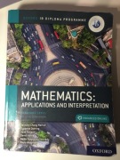 Mathematics AI IB Oxford. Standard level. 