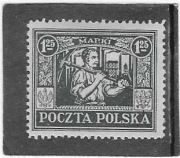 POCZTA POLSKA GORNY SLASK 1,25MARK*