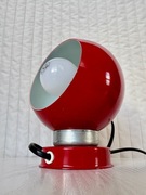 Space Age Red Eyeball Italian Magnetic Lamp Goffredo Reggiani