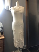 Sukienka Dzianinowa Solar ptaki L ecru