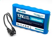 Akumulator litowo-jonowy 12V 50800mah CCTV kamery