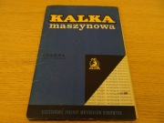 Kalka maszynowa PRL, kalka maszynowa Delfin, pamiątka z Prl