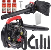 DMUCHAWA ODKURZACZ ROZDRABNIACZ SPALINOWY DO LIŚCI ŚNIEGU OGRODU 3,5KM 4w1