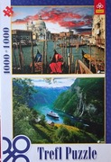 Puzzle 2 x 1000 szt