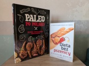 Paleo + Dieta bez pszenicy William Davis – zestaw 2 książki zdrowie dieta