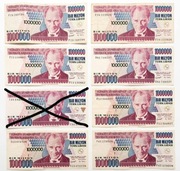 Banknot 1000000 lira Turcja 1970 P.213 set 7 sztuk