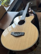 Gitara basowa bezprogowa harley benefit