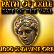 1000 Divine Orb POE 2 Liga The Last Of The Druids  Fate Of The Vaal