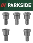 Bity Parkside do suchej zabudowy Regips 25mm - nowe, 1/4 cala