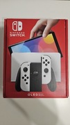 Nintendo Switch OLED Biała 64gb + 256gb Samsung microSD